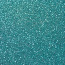 Luxry Glitter Card - Aqua