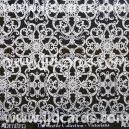 Glittered Acetate - Textile Collection - Victoriana - White