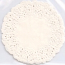 Paper Doily - Ivory Circle