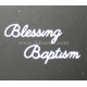 BRITANNIA DIES - BLESSING BAPTISM WORD SET - 033