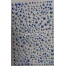 Two-Tone Blue Explosion Pearls - 2, 3, 4 & 5mm
