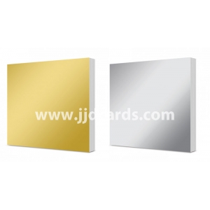 Hunkydory Mirri Matts 50 Mirri Sheets in Gold 8x8 Mirror Board MCDM114 