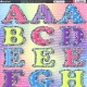 Large Upper & Lowercase Letters - Assorted Colours