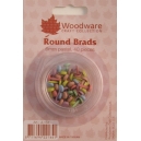 Round Brads - 6mm Pastel