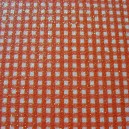 Luxury Glitter Card - Gingham - Red