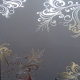 Tiffany Scrolls Background - Black - Foiled
