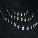 Round AB Rhinestones - Black