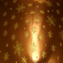 Scattered Snowflakes - Copper