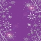 Purple Mirri - Silver Deco Flowers