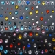 Assorted Colours - 120 Rhinestones