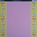 Easter Egg Border - Pink