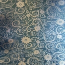 Textile Collection - Christmas Swirls - Green