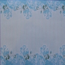 Floral Stripe - Turquoise