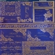 Textile Collection - Sentiment Toppers - Navy Blue