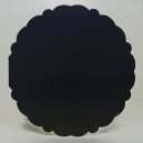 Midnight Black - Adorable Scorable Scalloped Circle Cards & Envelopes