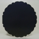 Midnight Black - Adorable Scorable Scalloped Circle Cards & Envelopes