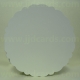 Dove White - Adorable Scorable 8 x 8 Scalloped Circle Cards & Envelopes - CB1024