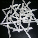 Satin Bows - 3mm - Antique White