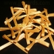 Satin Bows - 3mm - Old Gold