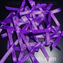 Satin Bows - 3mm - Purple