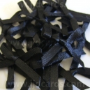 Satin Bows - 3mm - Black