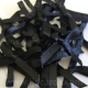 Satin Bows - 3mm - Black