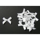 Satin Bows - 6mm - White