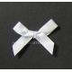 Satin Bows - 6mm - White