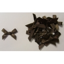 Satin Bows - 6mm - Chocolate