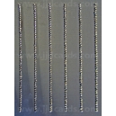 Metallic Gunmetal Rhinestones - 2mm