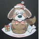 Kanban Christmas Wobblers - Dexter the Dog