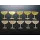 Gold & Silver Cocktail Glasses