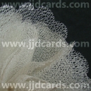 Fine Mesh - Scalloped Edge - Ivory