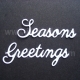 BRITANNIA DIES - SEASONS GREETINGS WORD SET - 037