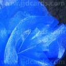 Organza Circles - Royal Blue