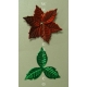 BRITANNIA DIES - POINSETTIA MULTIBUY - 065a 065b 065c