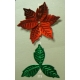 BRITANNIA DIES - LARGE POINSETTIA - 065a