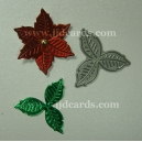 BRITANNIA DIES - SMALL POINSETTIA - 065c