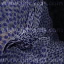 Luxury Mesh - Velvet Spots - Navy