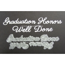 BRITANNIA DIES - GRADUATION WELL DONE HONORS - WORD SET - 039