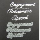 BRITANNIA DIES - ENGAGEMENT RETIREMENT SPECIAL - WORD SET - 009