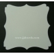 Dove White - Adorable Scorable - 6 x 6 Fancy Ornate Cards & Envelopes - CB1030