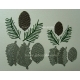 BRITANNIA DIES - SMALL & LARGE PINE CONES - 108 & 109  