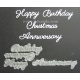 BRITANNIA DIES - HAPPY BIRTHDAY CHRISTMAS ANNIVERSARY MULTIBUY - 041 & 095