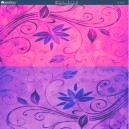 Printed Acetate - Pimpernel Magenta