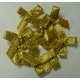 Beaded Bows - Gold/Gold