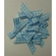 Gingham Bows - 6mm - Baby Blue