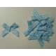 Gingham Bows - 6mm - Baby Blue