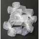 Organza Bow - White