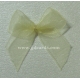 Organza Bows - Cream